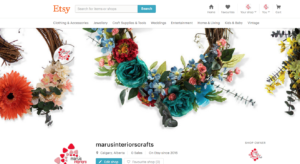 Maru's Interiors Craft on Etsy.ca